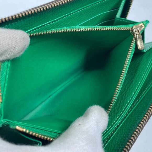 LOUIS VUITTON M60451 Monogram Pumpkin Dot by Yayoi Kusama Zippy Wallet - Picture 14 of 16